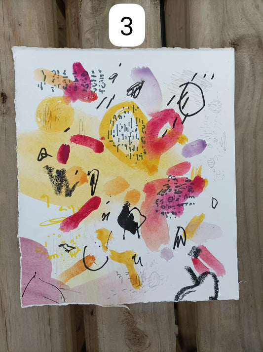 Dibujo sobre papel - Serie Bigotina #3/100 - Vendido